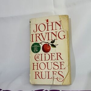🏷5/$20🏷 The Cider House Rules - John Irving Novel